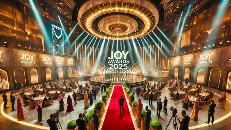 تفاصيل حفل Joy Awards 2025 والقنوات الناقلة له قبل انطلاقه بعد قليل
