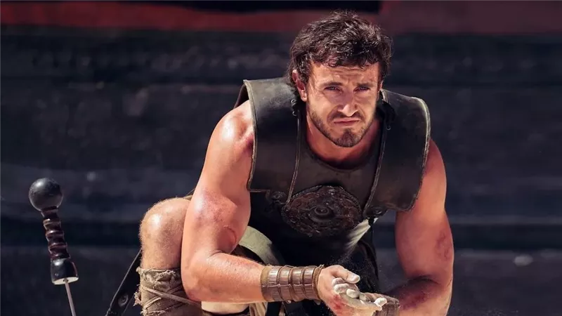 فيلم Gladiator 2 يقترب من نصف مليار دولار في شهرين 