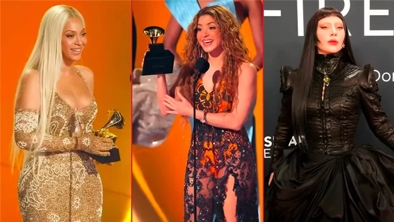 شاكيرا وبيونسيه وليدي جاجا .. النجمات يسيطرن على جوائز الجرامي الـ 67