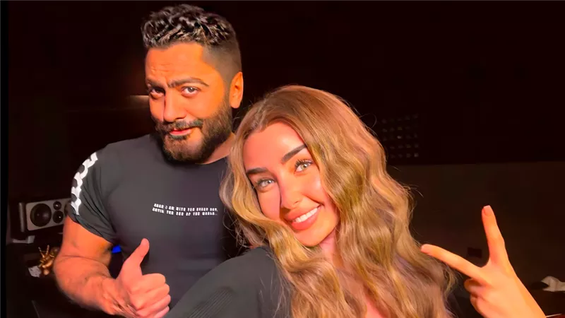 تامر حسني يرد على إشادة هنا الزاهد : أنا اللي فخور بيكي وإنتي دلوقتي أهم نجوم جيلك