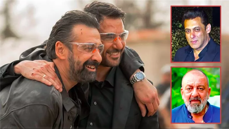 سلمان خان وسانجاي دوت ينضمان إلى كريم عبدالعزيز وأحمد عز في The Seven Dogs