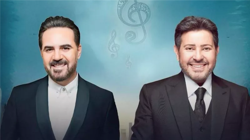 هاني شاكر ووائل جسار يشاركان في حفل واحد بأوبرا دبي يوم 3 مايو