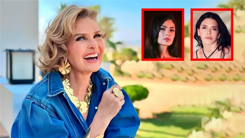 هدى المفتي وبسمة نبيل ابنتا يسرا ضمن أحداث فيلم بنات فاتن