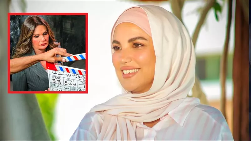 درة تنشر صور جديدة من كواليس فيلم الست لما بطولة يسرا