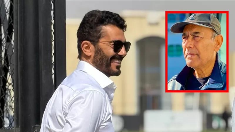 أحمد بدير مدرس لغة عربية ضمن أحداث مسلسل طاهر المصري بطولة خالد النبوي