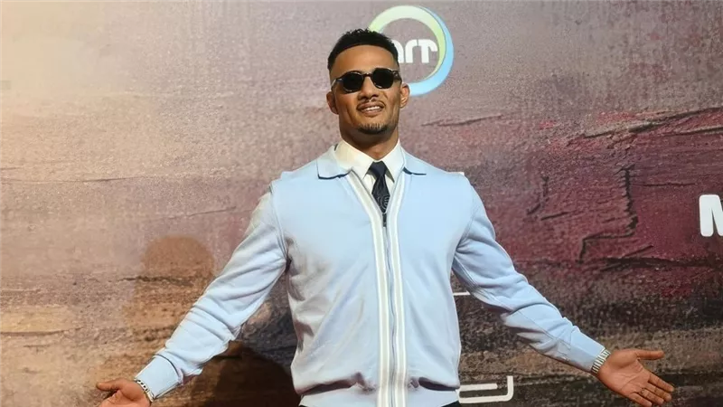 بالصور.. محمد رمضان يحتفل بالعرض الخاص لفيلم أسد بحضور أبطاله