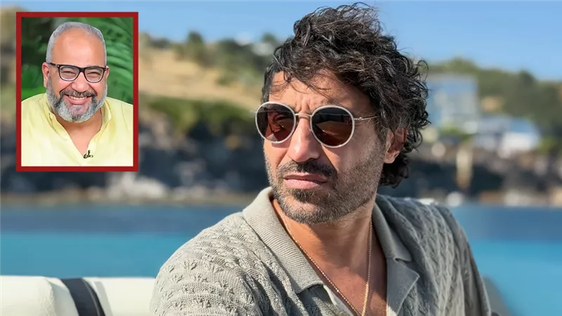 بيومي فؤاد أحد رجال المافيا ضمن أحداث فيلم الفيل عالدرفيل بطولة أحمد فهمي