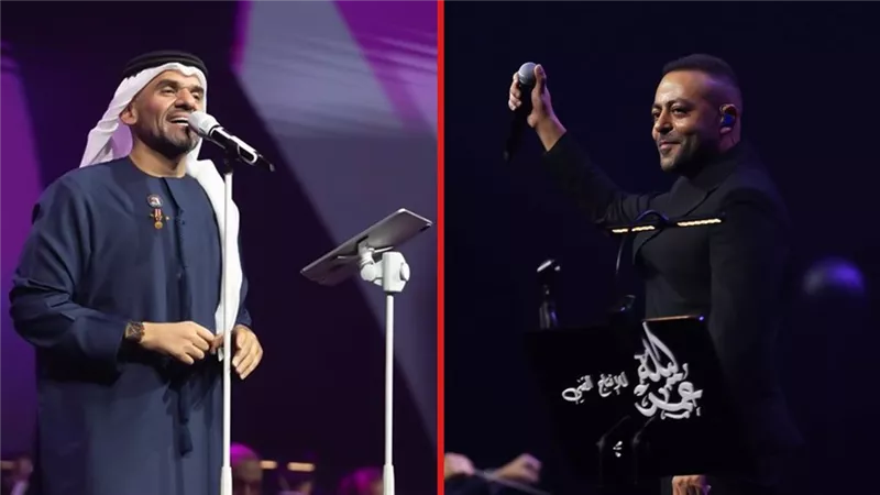 ليلة استثنائية.. حسين الجسمي وتامر عاشور يشعلان افتتاح «ليلة عمر 2026» في الكويت 