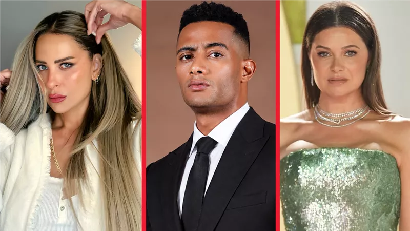 يسرا اللوزي ومحمد رمضان وريم مصطفى 