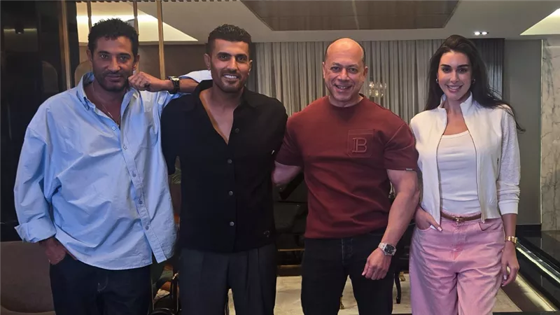 عمرو سعد وياسمين صبري وتامر مرسي ومحمد سامي  