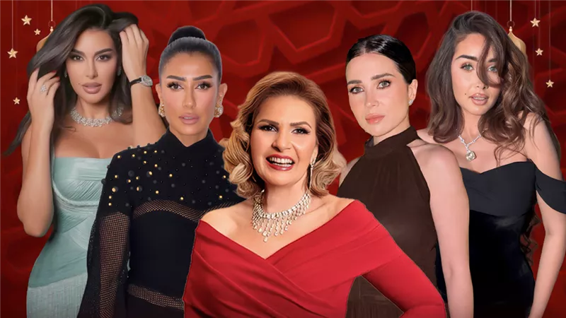 يسرا ومي وغادة وياسمين وهنا الزاهد 